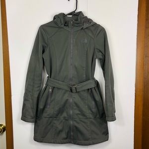 The North Face Belted Parka Jacket Sz XS